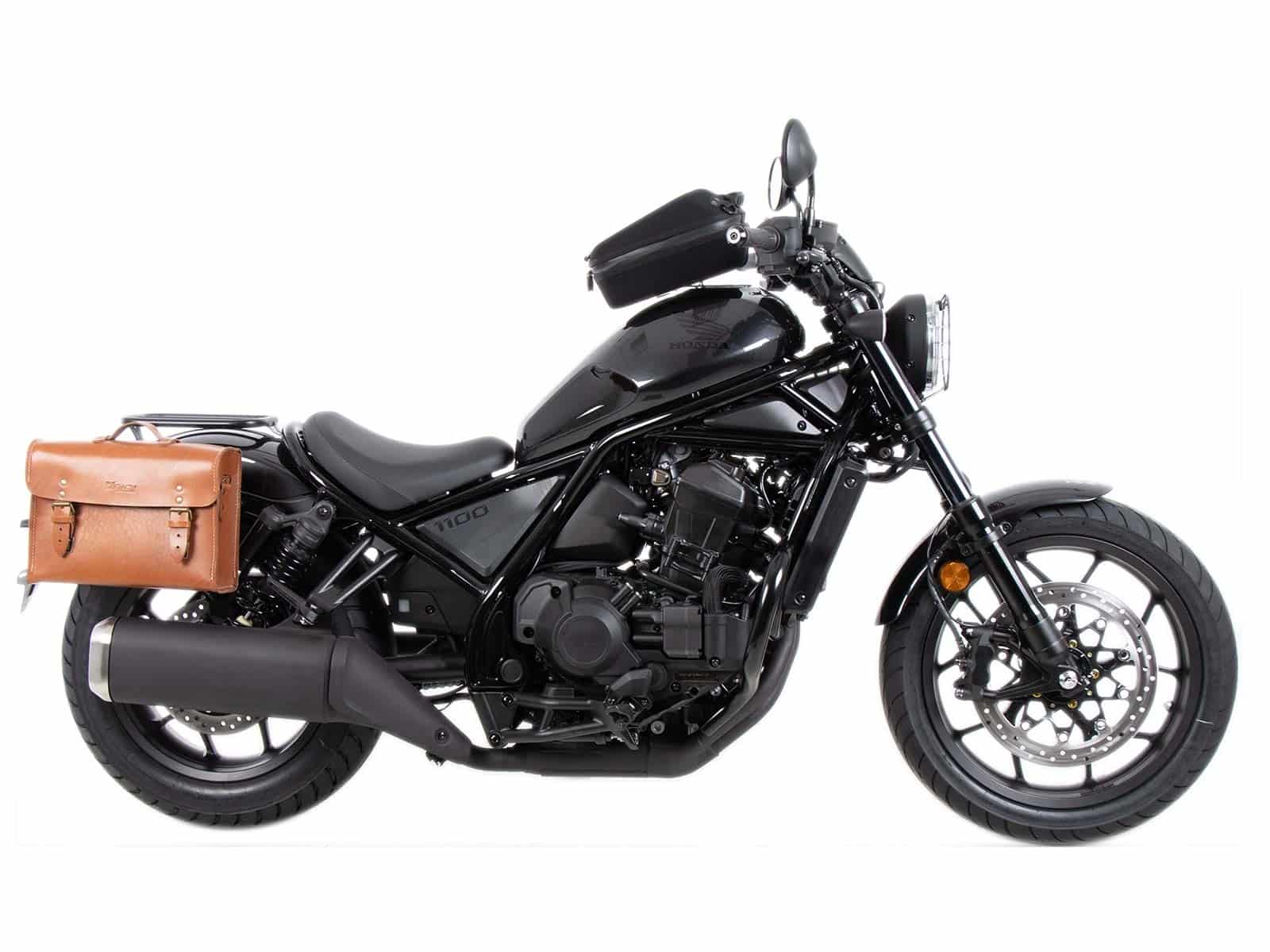 C-Bow zijdrager zwart voor Honda CMX 1100 Rebel /DCT (21-24) Hepco & Becker