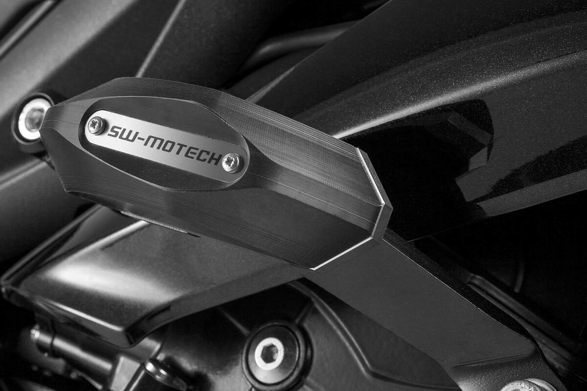 SW-Motech Crashpad kit zwart voor Triumph Street Triple modellen - SW Motech