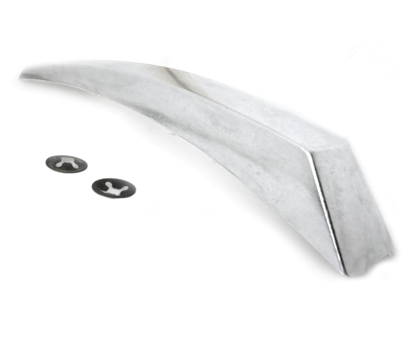Spatbordnippel hoekig FA ITALIA voor Vespa PX 80-200ccm, mat aluminium