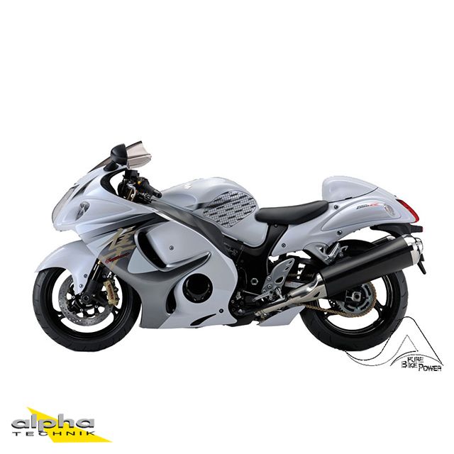 Stompgreep zwart Volcano voor Suzuki GSX1300R Hayabusa 1999-18