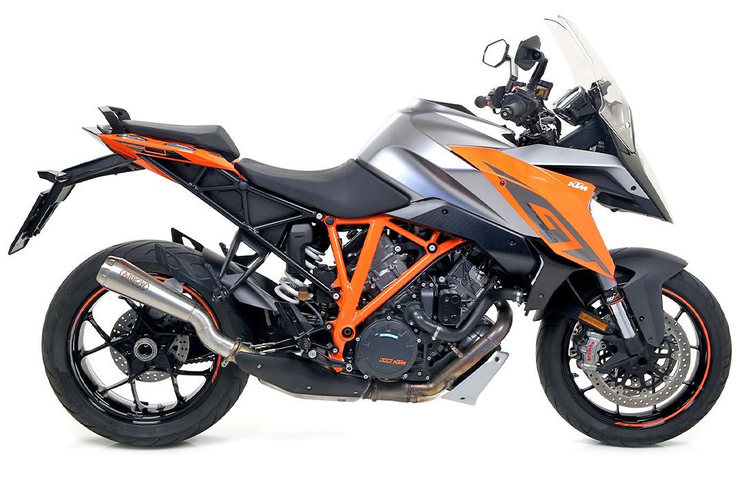 ARROW PRO RACE uitlaat voor KTM 1290 Superduke 2017- / Super Duke GT 2017-2021, roestvrij staal
