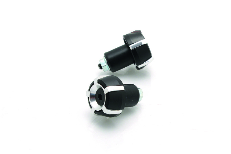 Stuuruiteinden BIHR Spark Ø18mm zwart/zilver