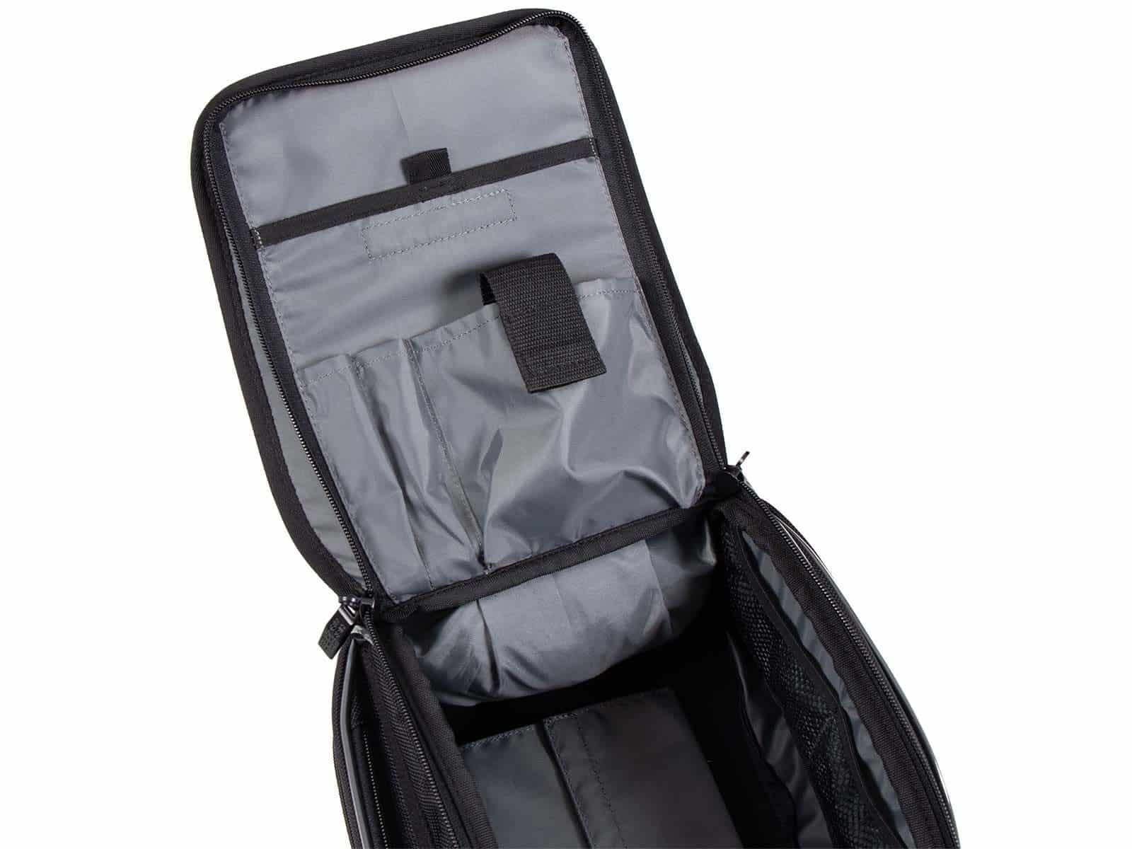 Achtertas Street zwart incl. Seatpad Basic Hepco & Becker