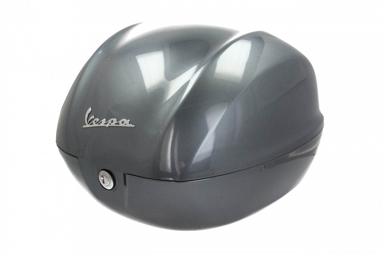 Vespa-topkoffer 32 l glanzend grijs G03 zonder rugleuning