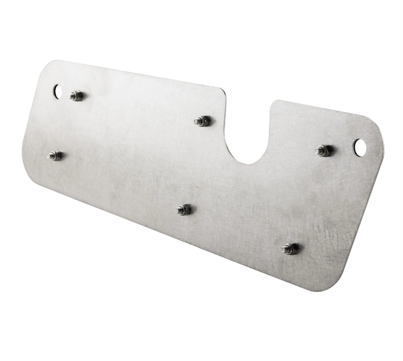 Uitlaatsierstuk schommelarm voor Vespa GTS/GTS Super/GTV/GT, zilver/zwart