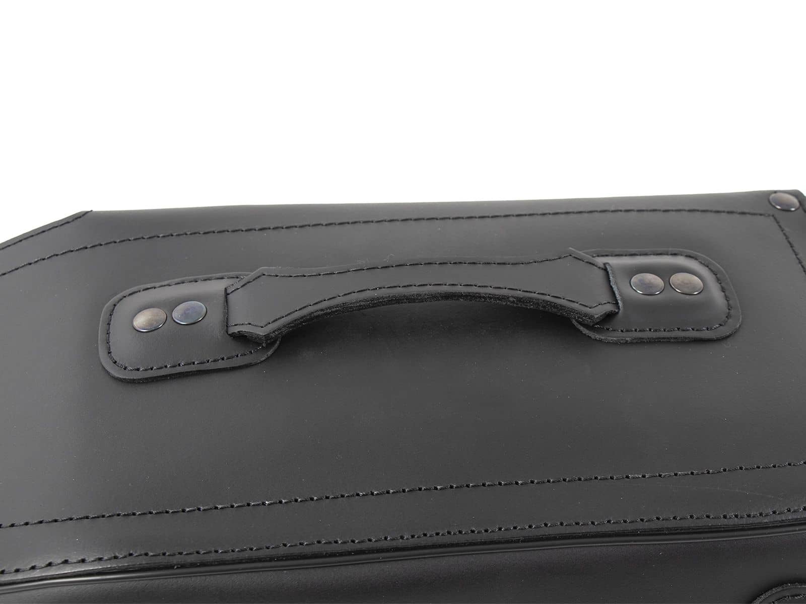 Zadeltassenset Buffalo Big zwart voor C-Bow bagagedrager Hepco & Becker