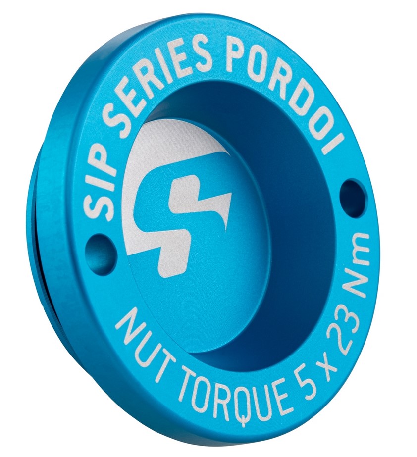 Stofhoes 12" velg vooraan voor Vespa GTS/GTS Super/GTV/GT 125-300ccm, blauw mat