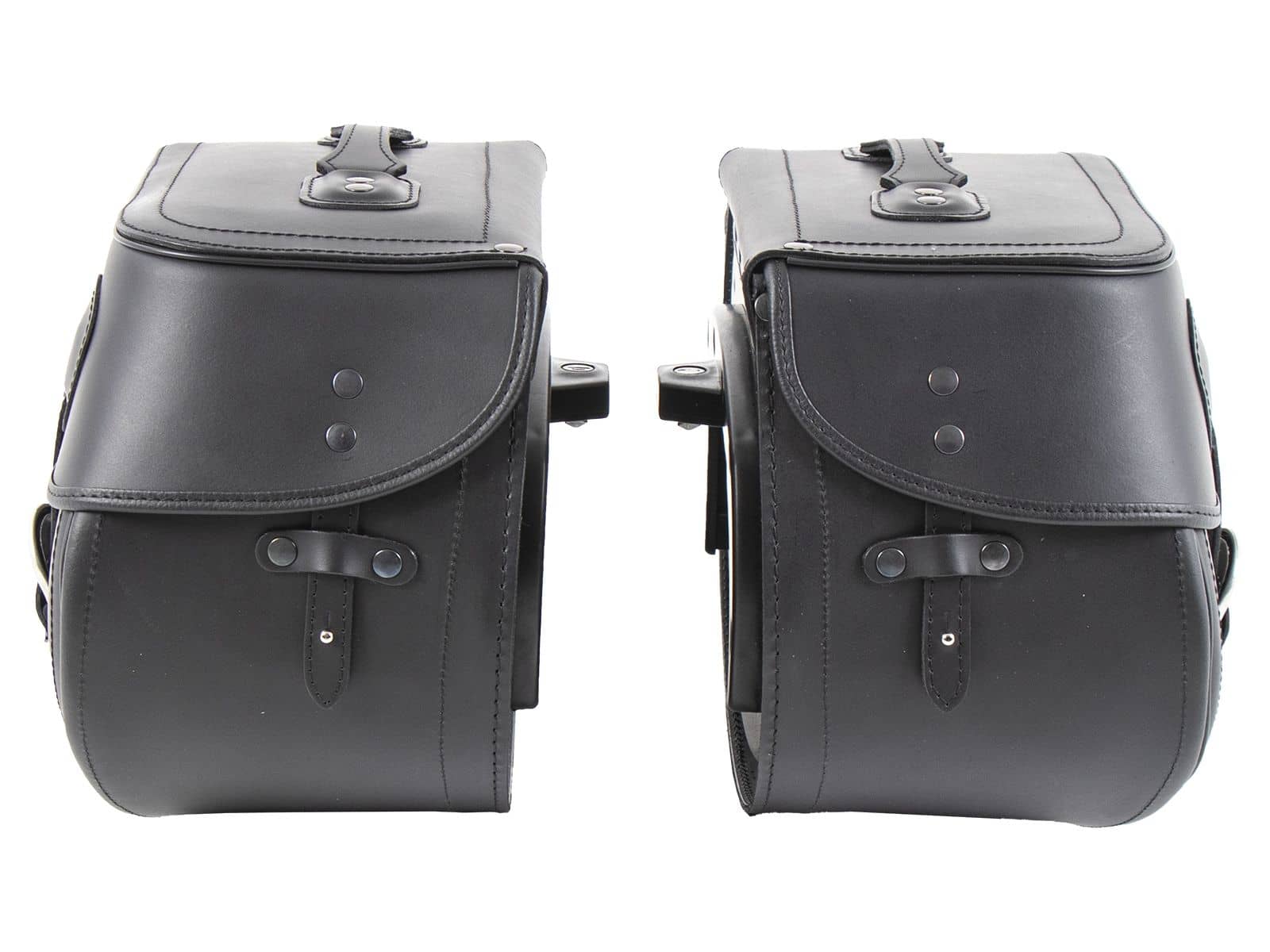 Zadeltassenset Buffalo Big zwart voor C-Bow bagagedrager Hepco & Becker