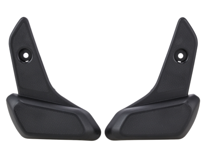 Voetsteunen zwart links/rechts voor Vespa Primavera/Sprint 50-150cc, plastic
