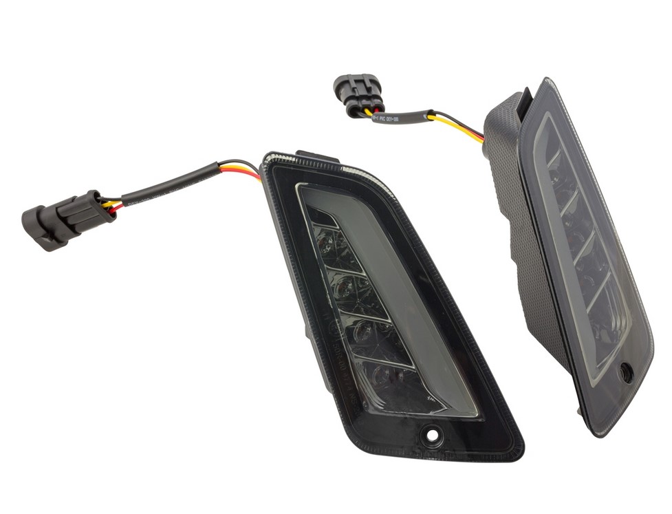 Richtingaanwijzerset links/rechts voor Vespa GTS/GTS Super/GTV/GT 60/GT/GT L ('03-'13), getint