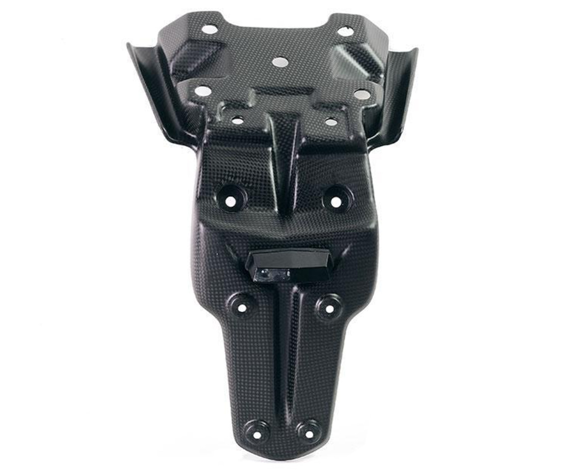Korte carbon kentekenplaathouder voor Yamaha Ténéré 700 (19-24)-