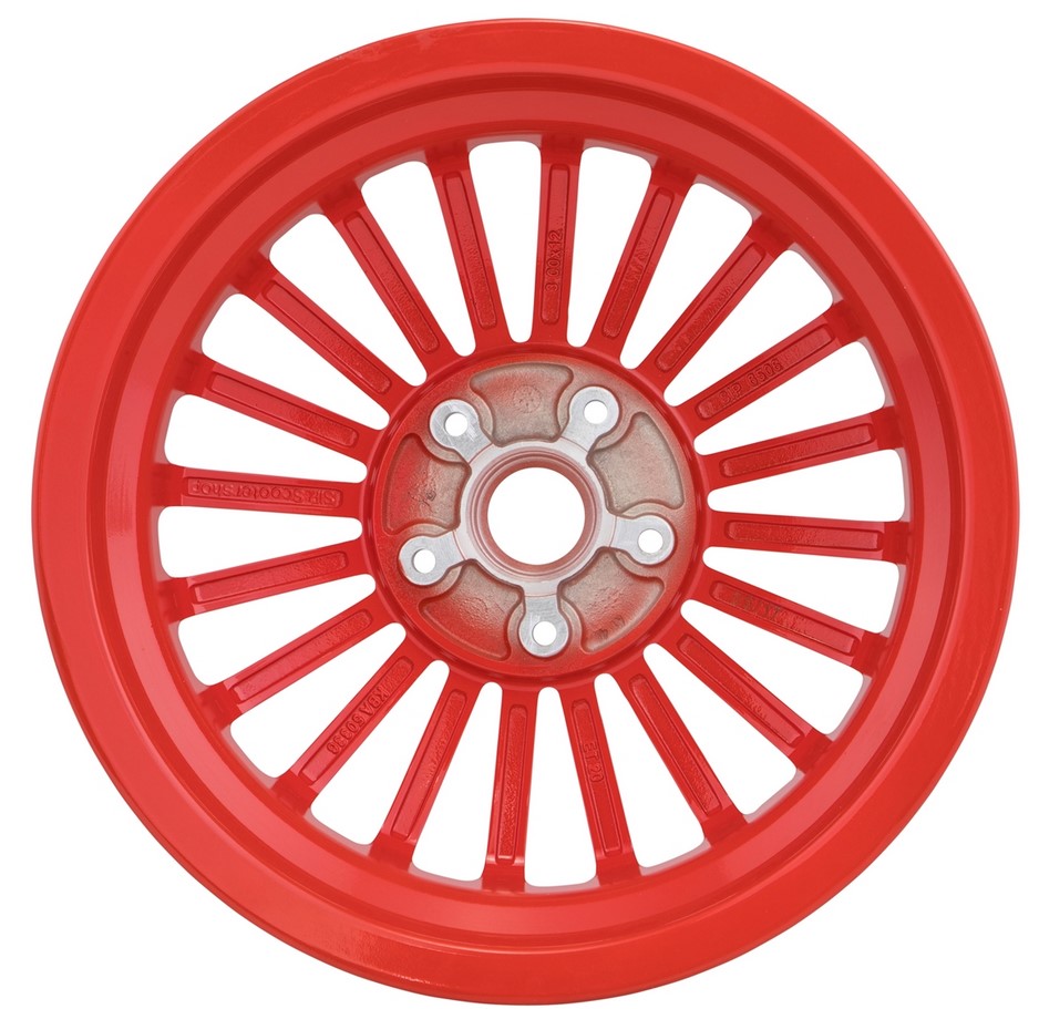 Velg voor/achter voor Vespa GTS/GTS Super/GTV/GT 60/GT/GT L 125-300ccm, rood