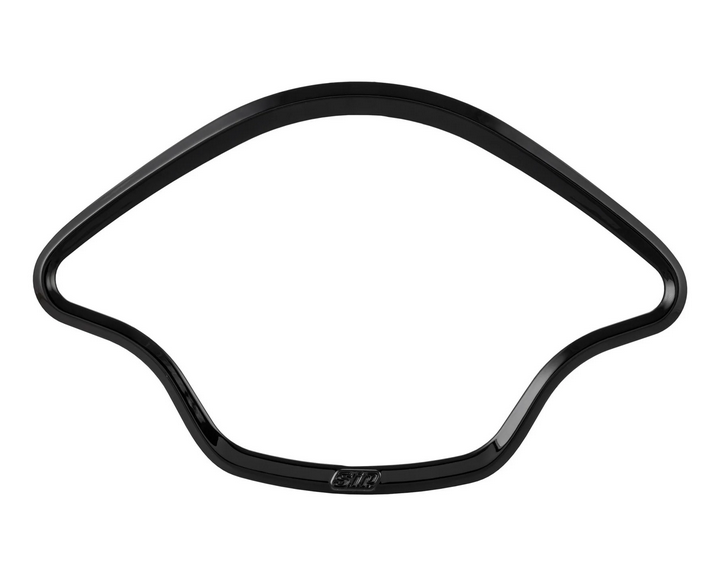 Decoratieve ring snelheidsmeter voor Vespa Primavera/Sprint/Elettrica 50-150ccm 2T/4T AC, glanzend zwart