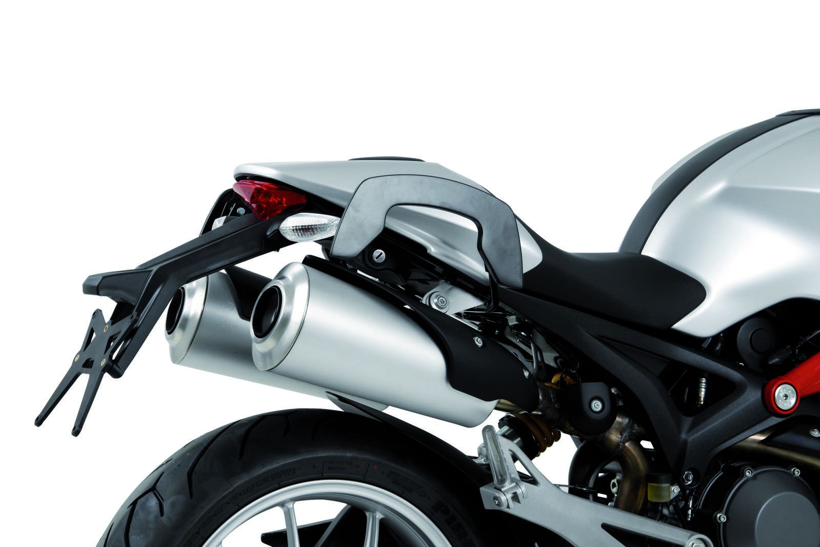 C-Bow zijdrager zwart voor Ducati Monster 696 (08-14) /796 (10-16) /1100/S (09-10)
