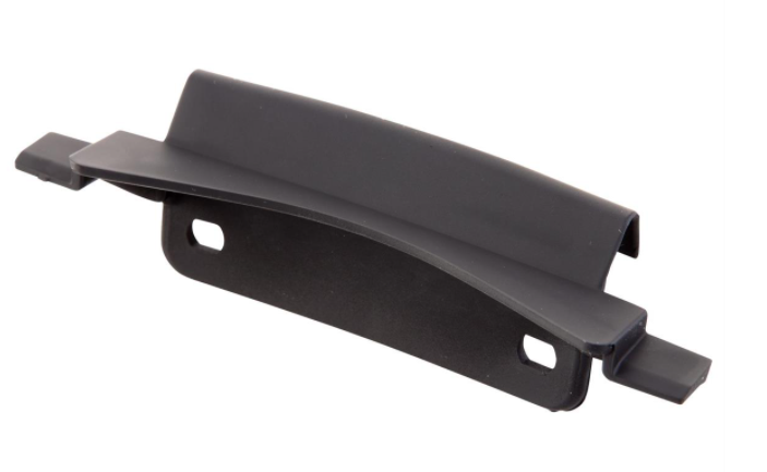Connector mono slot buis been schild zwart mat voor Vespa Primavera/Sprint 50-150ccm