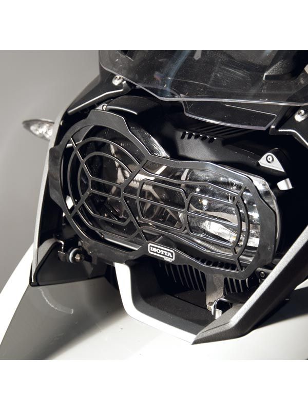 Inklapbare koplampbeschermer voor BMW R 1200 GS LC (13-16), zwart