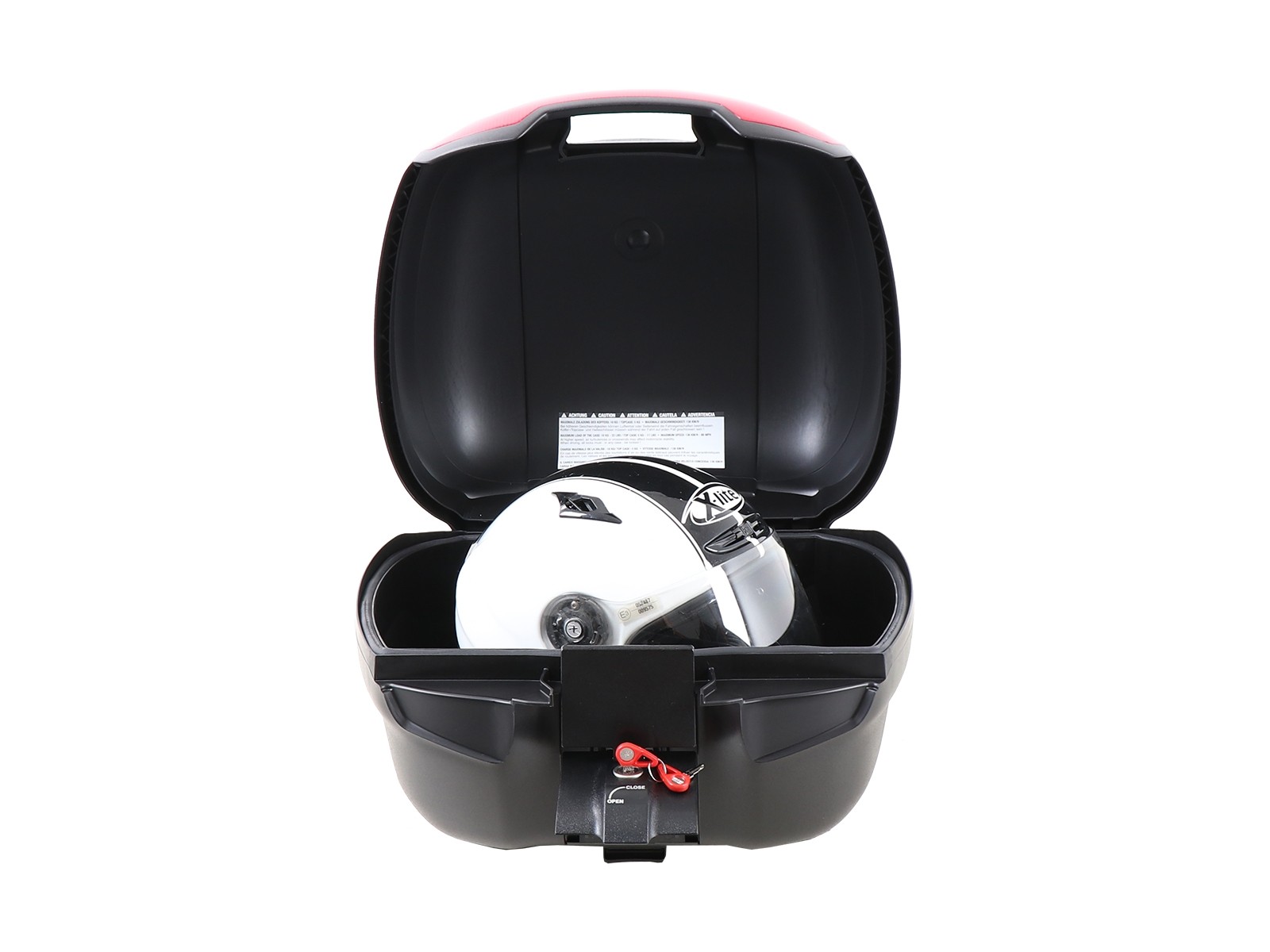 Journey Topcase 40 zwart incl. universele topkoffer pallet voor dragers van derden Hepco & Becker