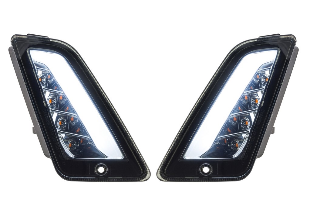 Richtingaanwijzerset voor & achter voor Vespa GTS/GTS Super/GTV/GT 60/GT/GT L ('03-'13), getint