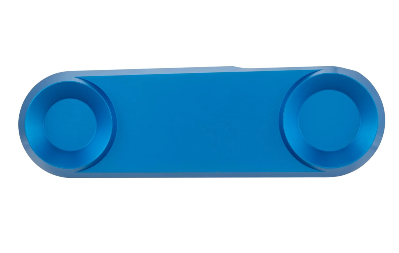 Swingarm afdekking voor Vespa, blauw mat