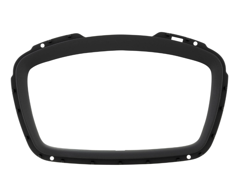 Decoratieve ring snelheidsmeter voor Vespa Elettrica/Primavera Sport/Sprint Sport 125/150ccm, mat zwart