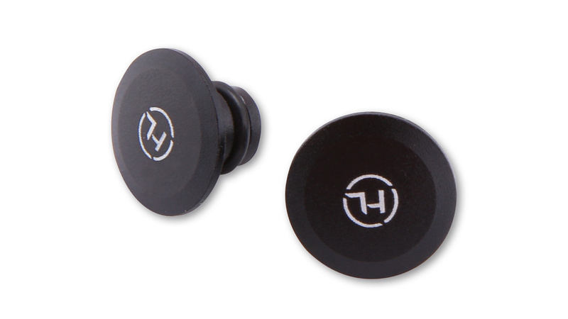HIGHSIDER pro afdekkappen zwart mat CNC, Voor M10