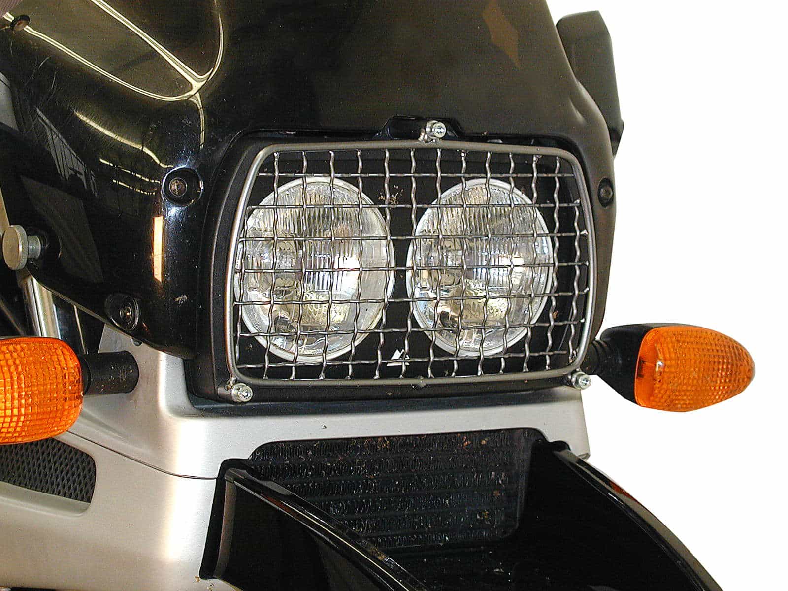 Lampbeschermer zwart voor BMW R 850 GS (98-00)/R 1100 GS (94-99) Hepco & Becker