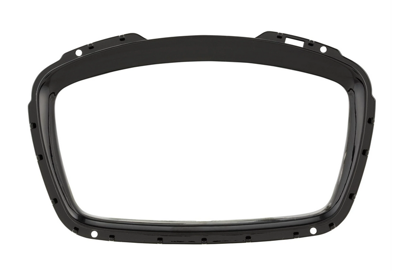 Decoratieve ring snelheidsmeter voor Vespa Elettrica/Primavera Sport/Sprint Sport 125/150ccm, zwart glanzend