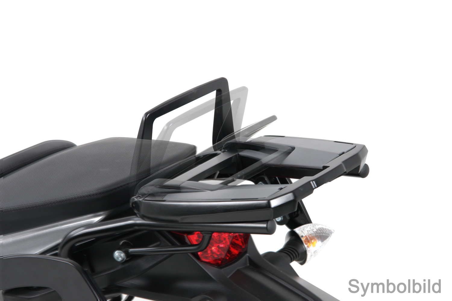 Easyrack Topcasetrack zwart voor Triumph Tiger 800/XC (2010-2014)