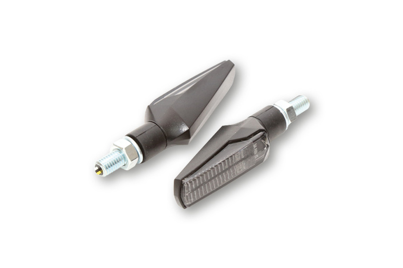 HIGHSIDER Smart Fineline LED 3in1 knipperlicht/achterlicht combinatiebehuizing zwart / lens rookgrijs (P