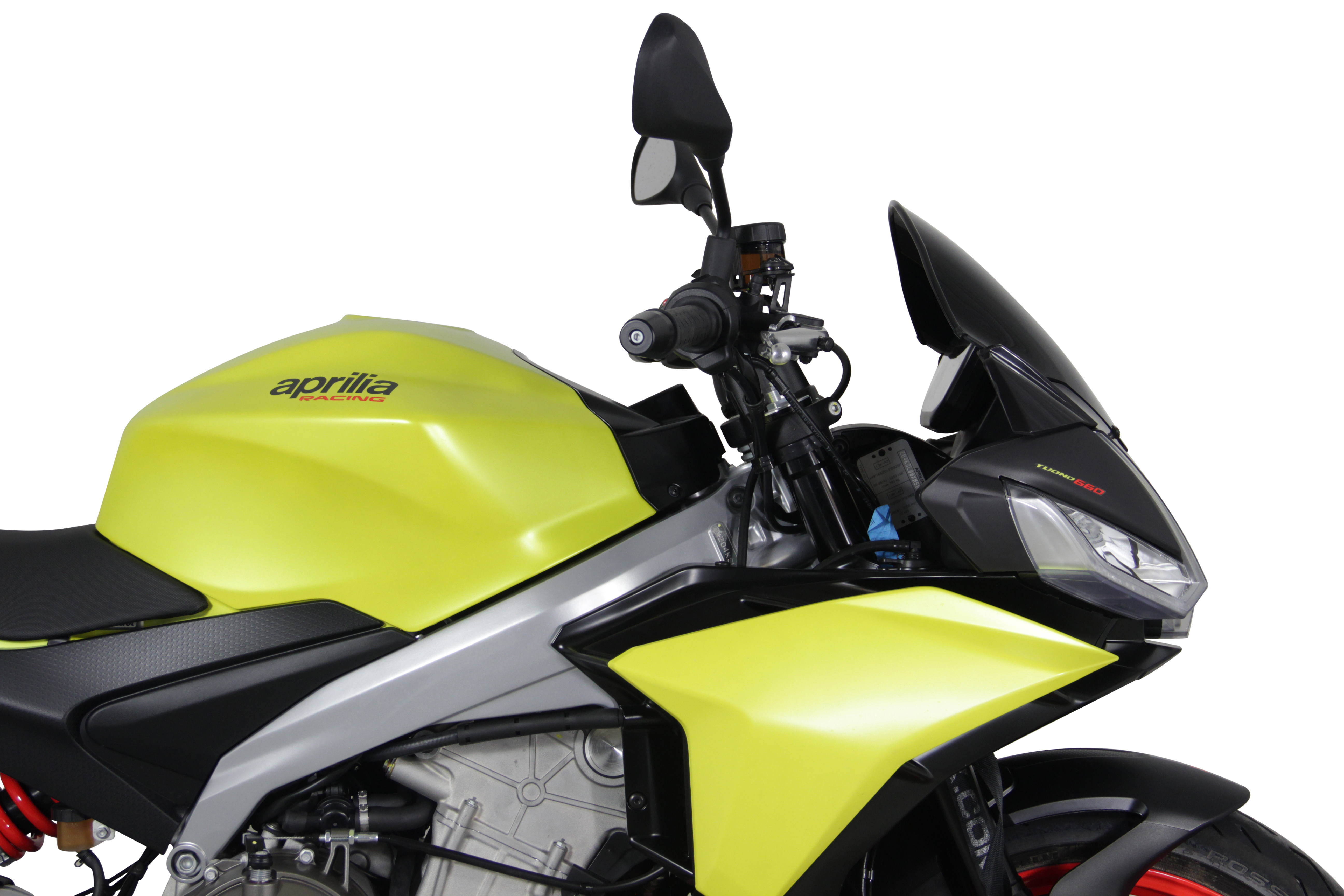 MRA Originele voorruit "O" zwart Aprilia Tuono 660 / V4 Factory (21-)