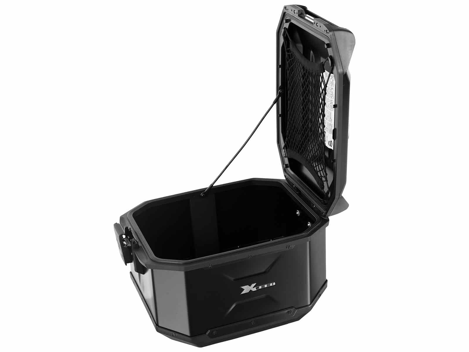Xceed aluminium topkoffer 45 liter zwart Hepco & Becker