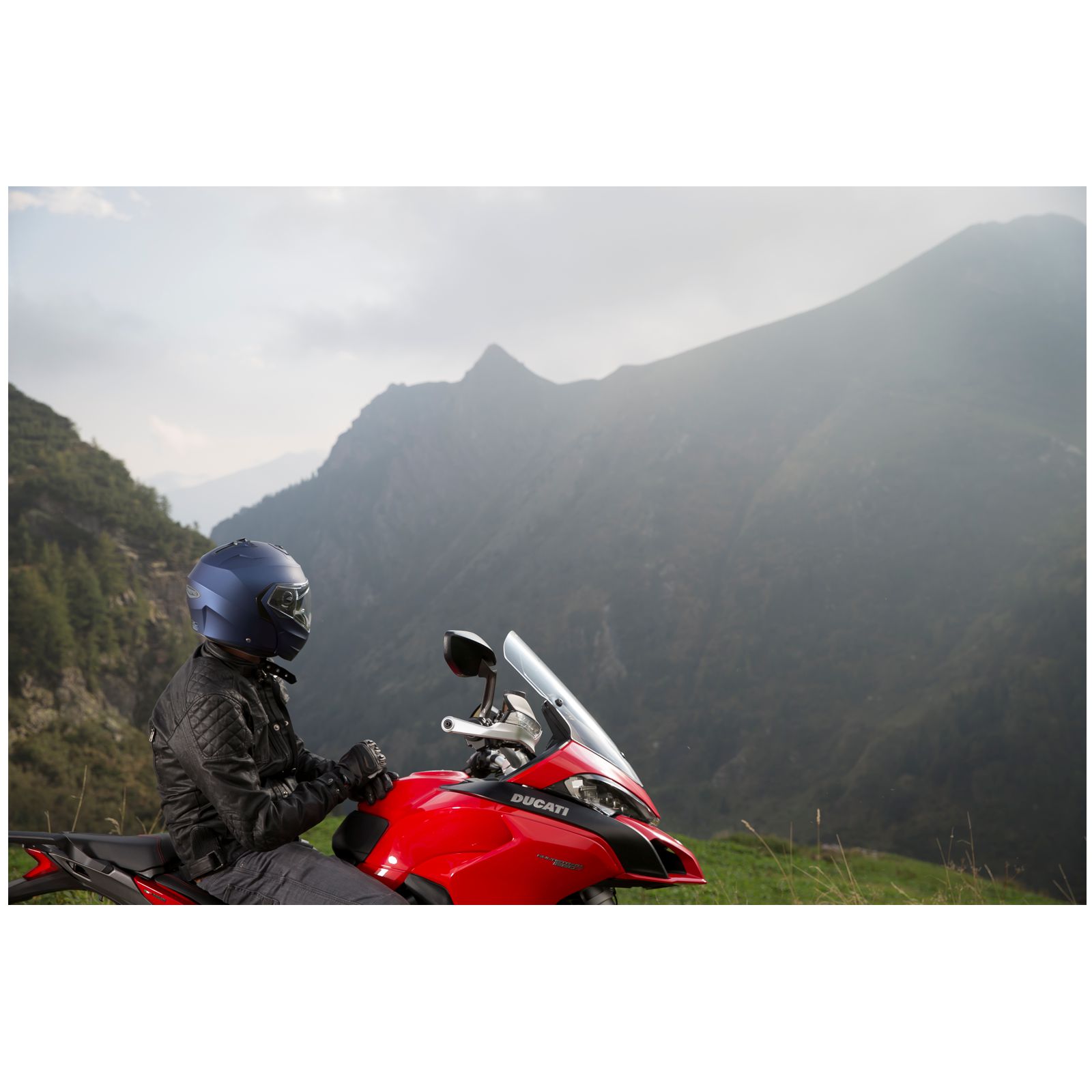 Caberg Helm Duke II, mat blauw Yama