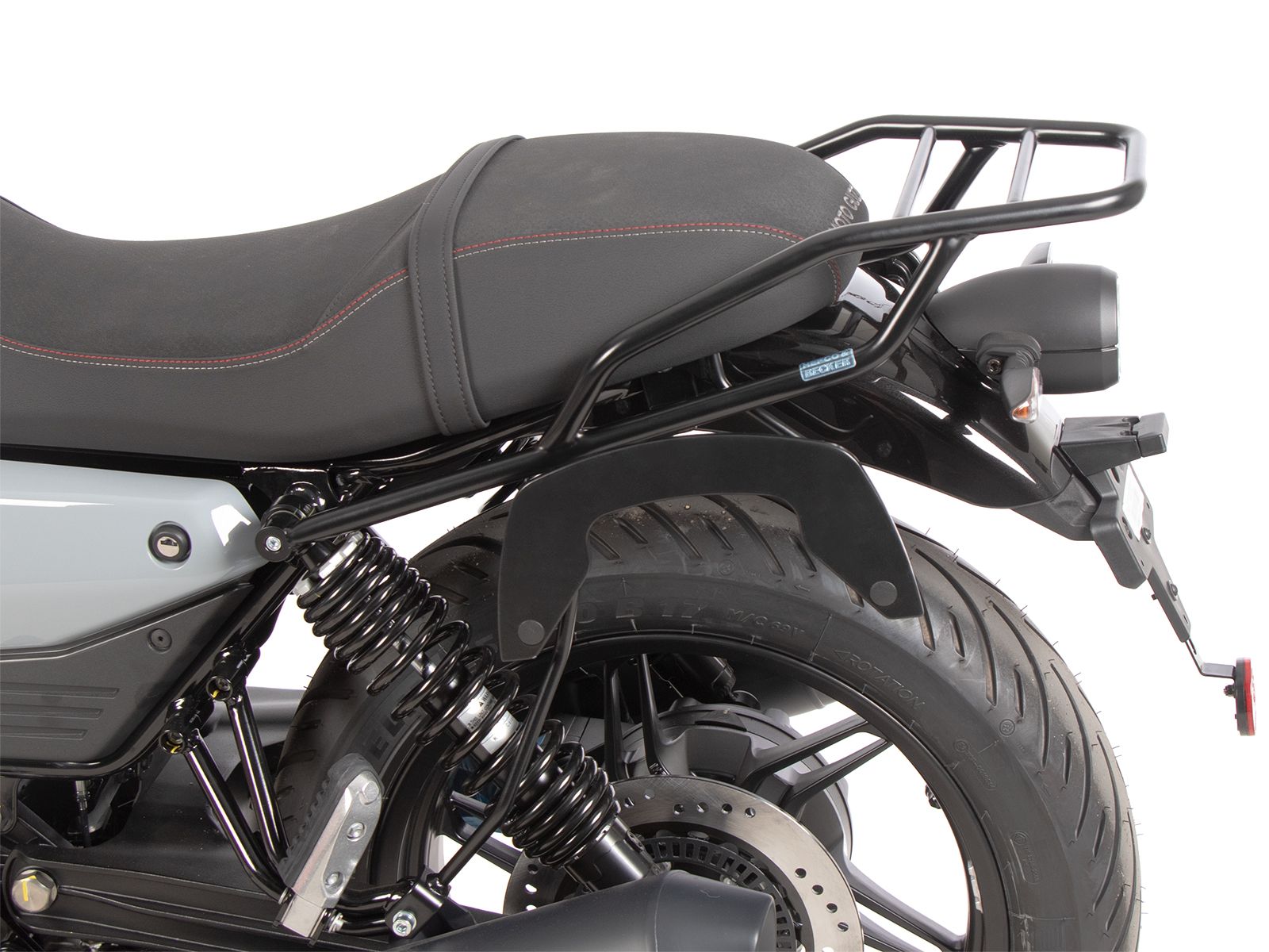 Buisvormig bagagerek zwart voor Moto Guzzi V7 850 Sport (25-) Hepco & Becker