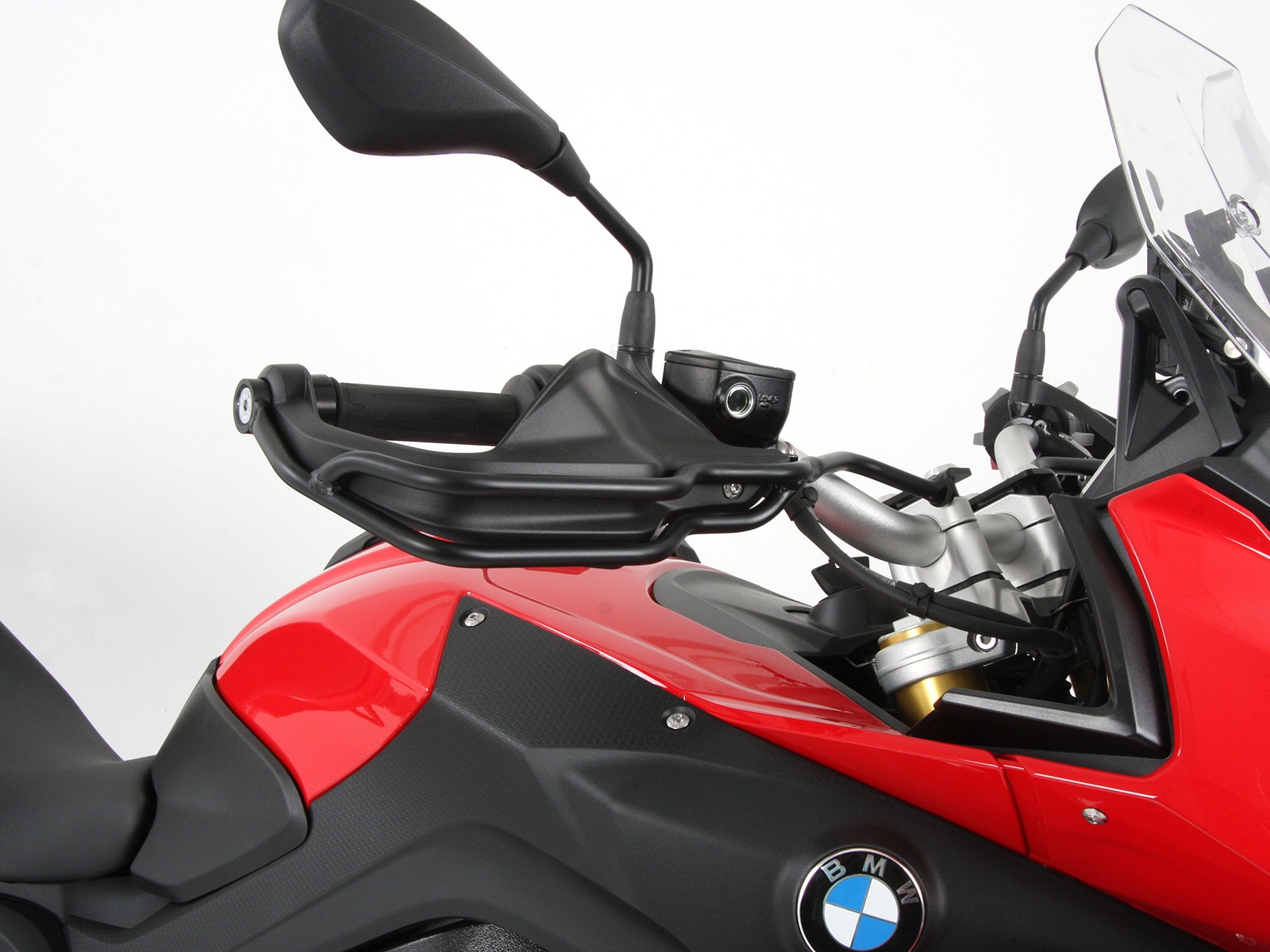 Handvatbeschermer links en rechts zwart voor BMW S 1000 XR (15-19) Hepco & Becker
