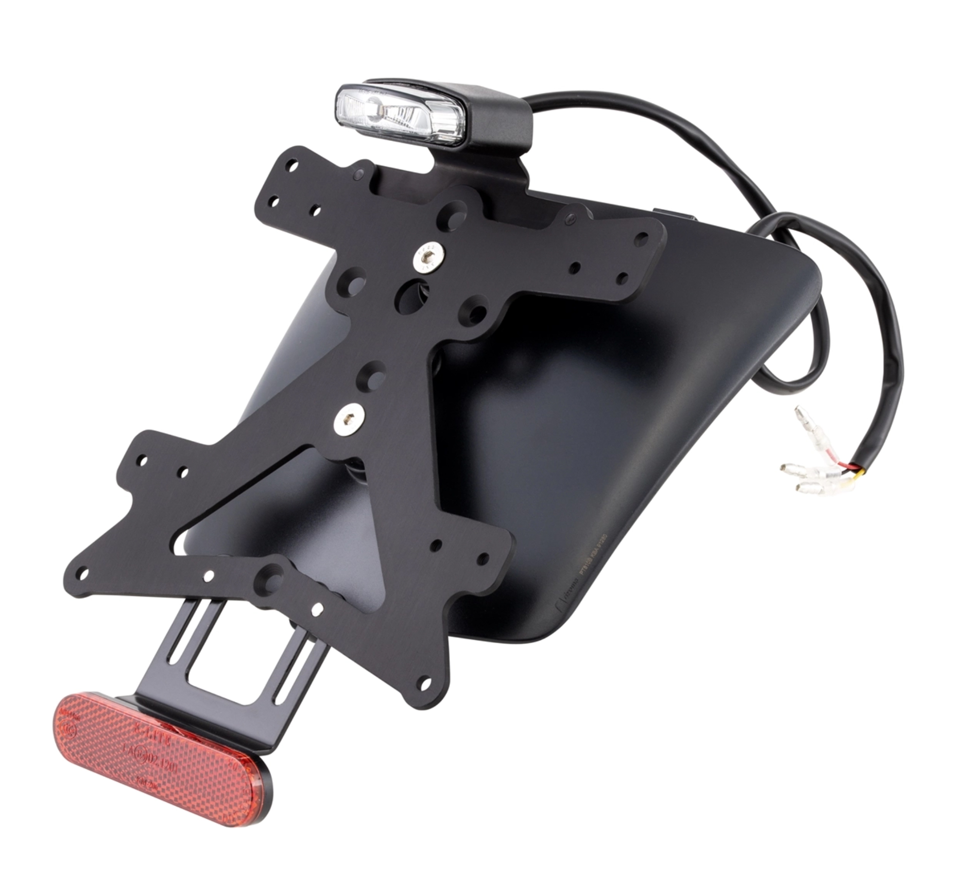 Nummerplaathouder achterlicht RIZOMA voor Vespa GTS/GTS Super/GTV/GT 60/GT L 125-300cc 4T LC