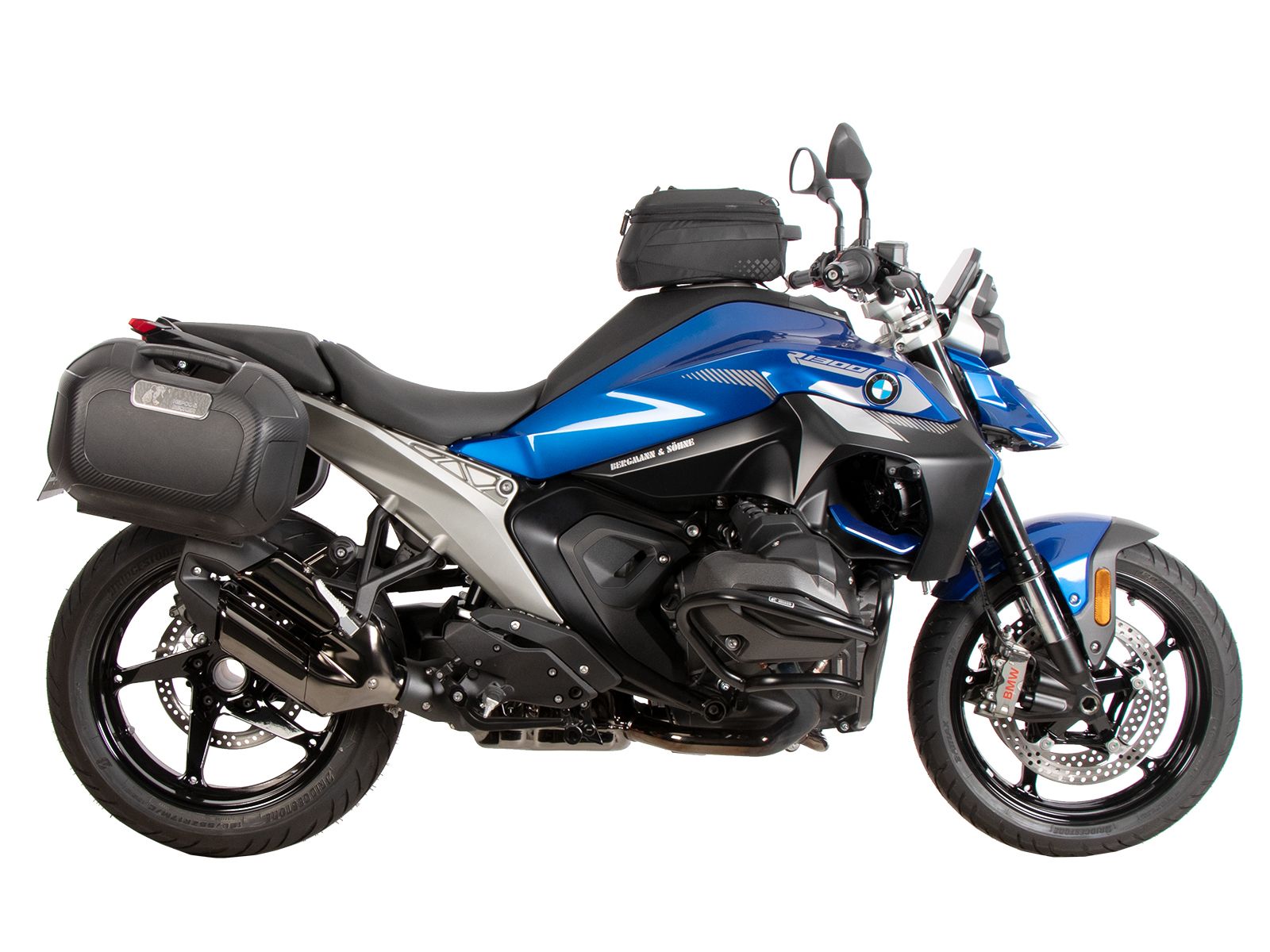 C-Bow zijdrager zwart voor BMW R 1300 R (25-) Hepco & Becker