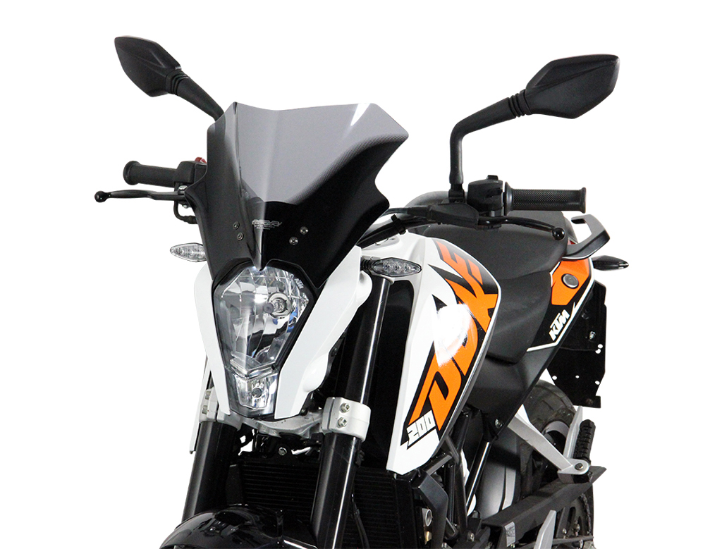 Racing windscherm MRA "R" voor KTM DUKE 125 / 200 / 390 (My. -2016)
