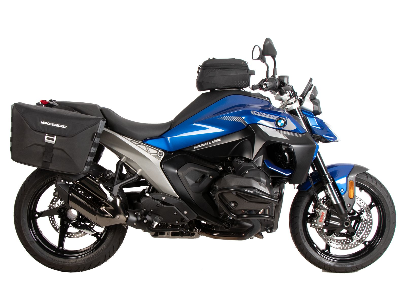 C-Bow zijdrager zwart voor BMW R 1300 R (25-) Hepco & Becker