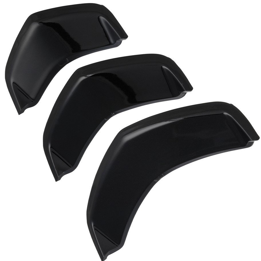 Cascade inzetstuk voor Vespa GTS/GTS Super/GTV HPE 125-300cc ('19-22), glanzend zwart