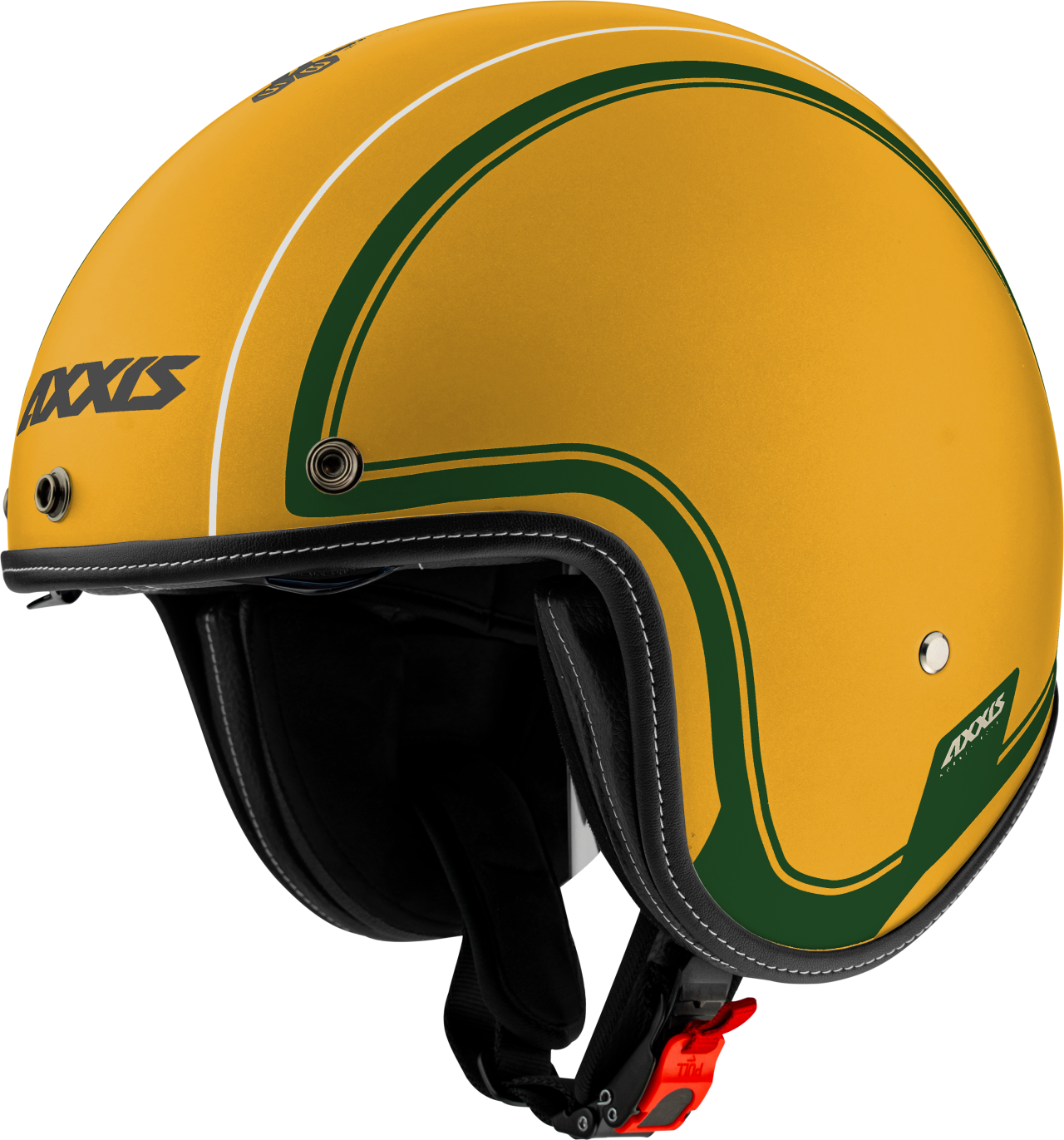 Axxis jethelm, Hornet SV Royal, geel mat