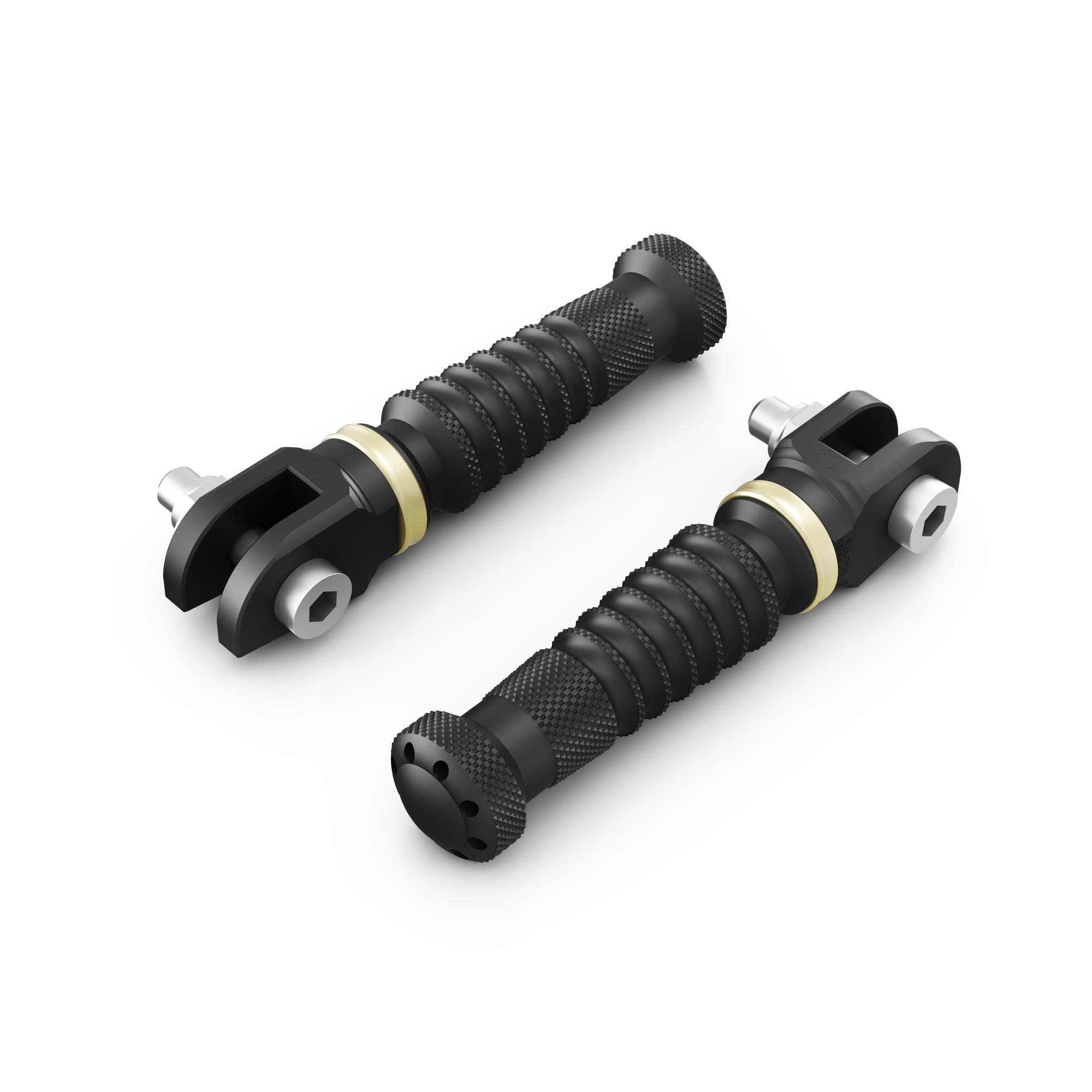 Aangepaste voetsteunen van titanium voor de rijder Originele Yamaha