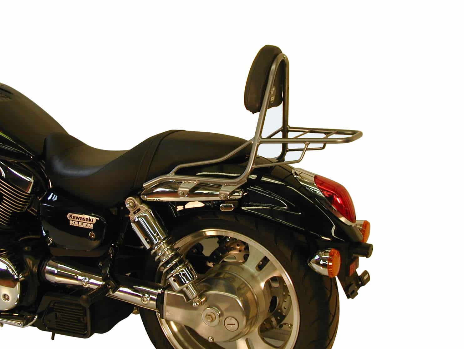 Sissybar met bagagerek chroom voor Honda VTX 1800 (01-06) Hepco & Becker