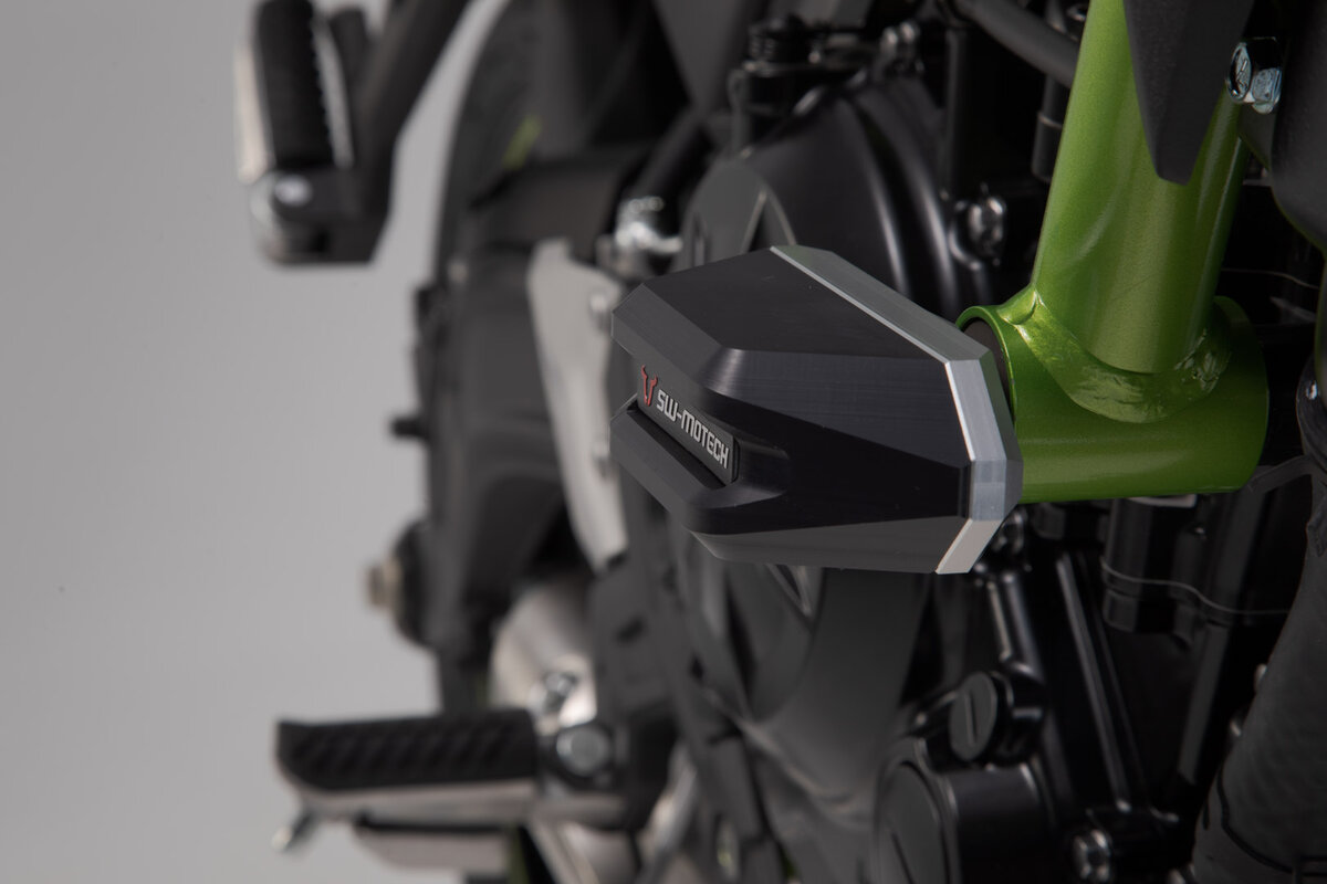 SW-Motech crashpad kit zwart voor Kawasaki Z 650 /RS /S