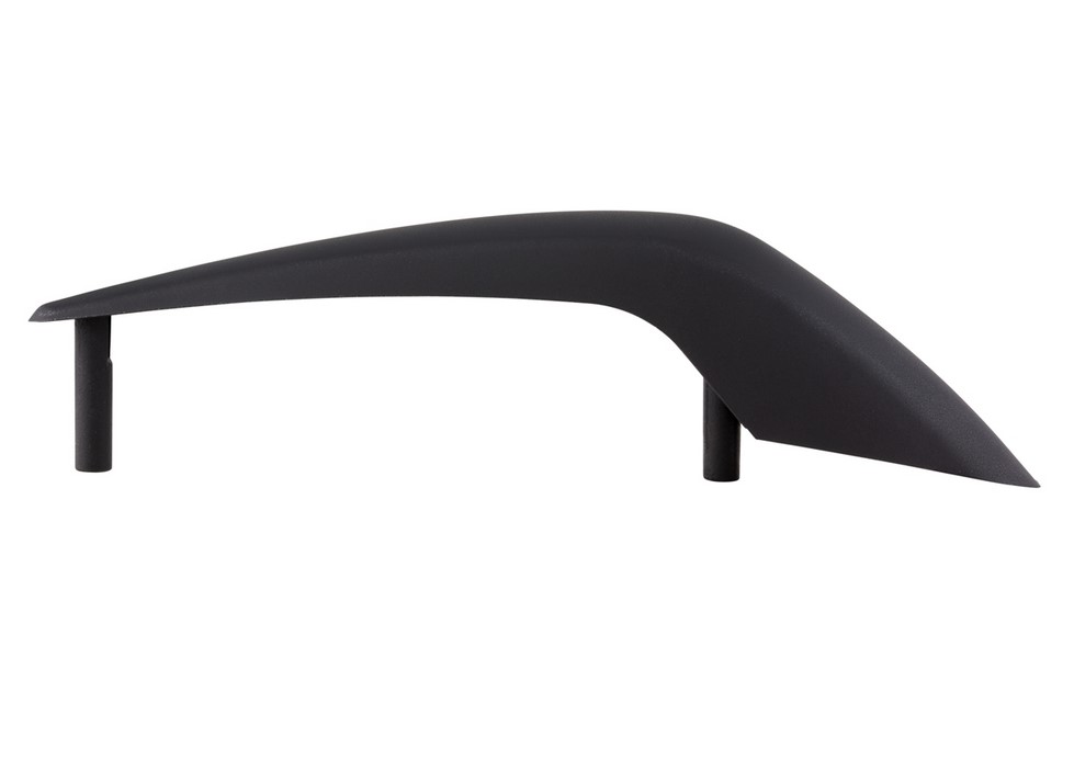 Spatbordnippel bovenste deel voor Vespa GTS Super/Super Sport 125/300cc, mat zwart