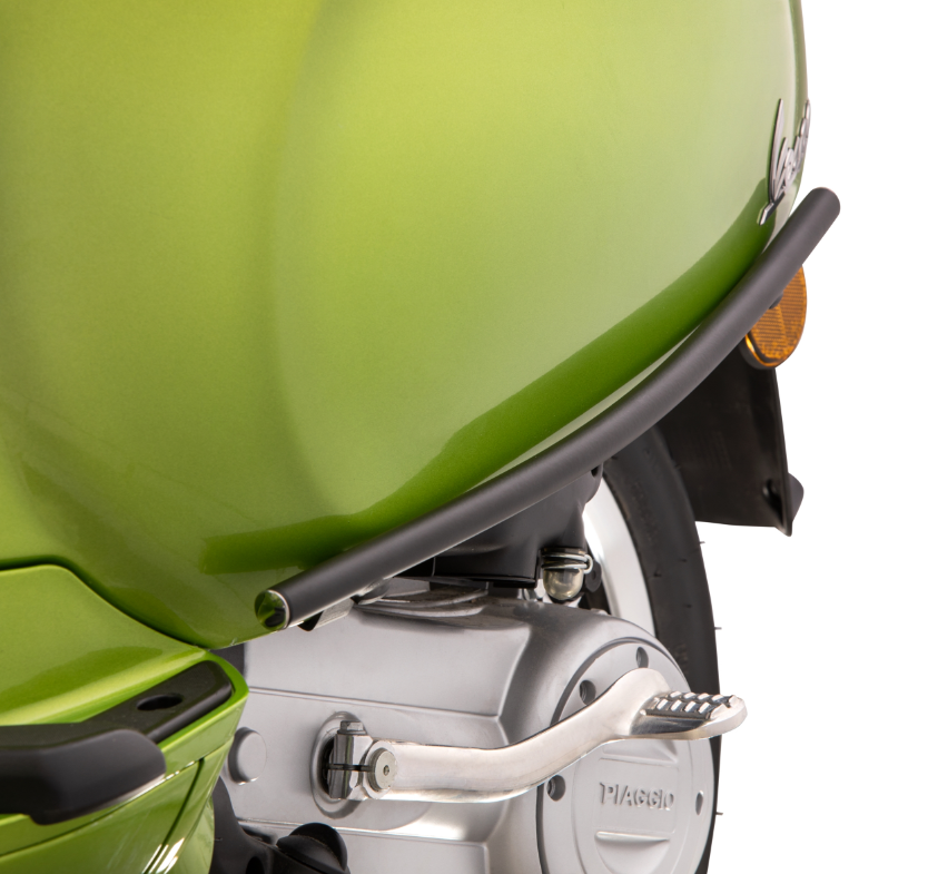 Crashbar zijafdekking voor Vespa Primavera/Sprint/Elettrica 50-150ccm, mat zwart