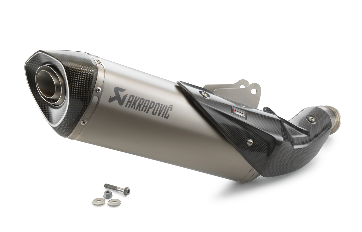 Akrapovic Slip-On LINE uitlaatsysteem voor KTM 890 Duke (Bj.20-)