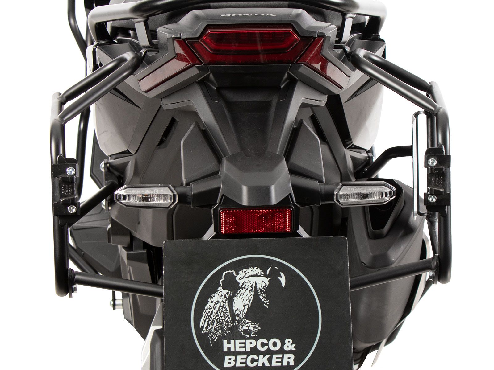 Zijkofferdrager vast zwart voor Honda X-ADV (25- ) Hepco & Becker