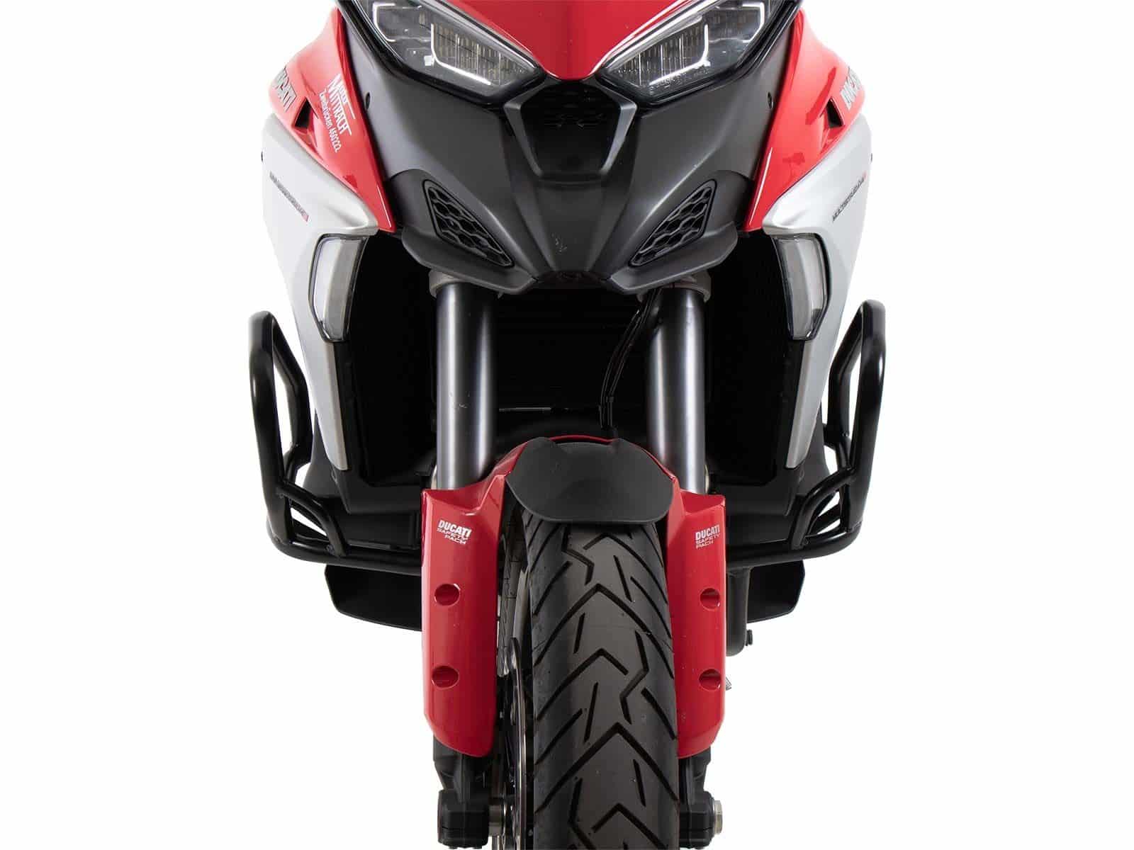 Motorbeschermer zwart voor Ducati Multistrada V4 /S /Pikes Peak /Rally /RS (25-) Origineel