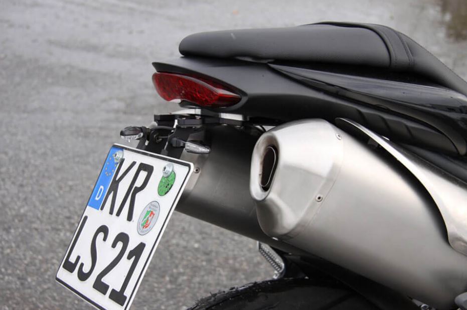 LSL nummerplaathouder voor Triumph Speed Triple 1050 (11-15)