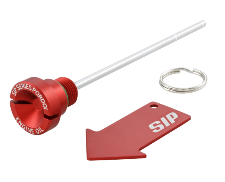 Olievulplug motorolie voor Vespa Primavera/Sprint 125-150cc d.w.z. 3V 4T AC, rood